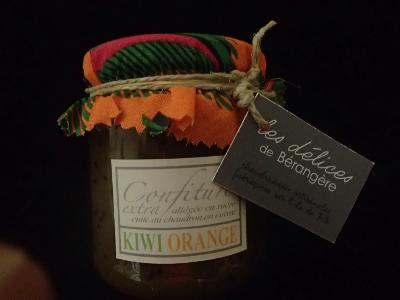 Confiture de kiwi orange