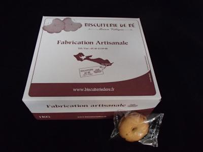 Boite en carton vrac Sablé Rétais (1kg)
